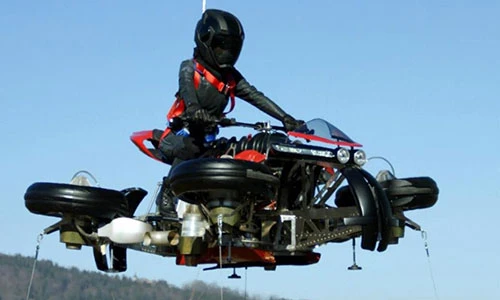 Chi tiết siêu môtô bay Lazareth La Moto Volante giá 13 tỷ