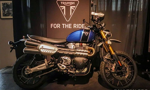"Soi" Triumph Scrambler 1200 2019 mới giá 460 triệu đồng