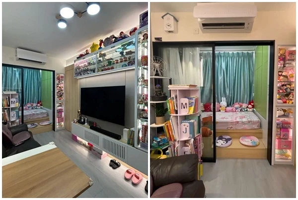 Bất ngờ không gian sống 40m2 tiện nghi cho gia đình 3 thế hệ 