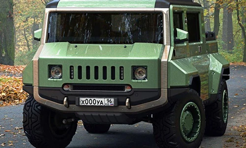 Xe H-UAZ off-road của Nga đẹp và hầm hố hơn cả Hummer