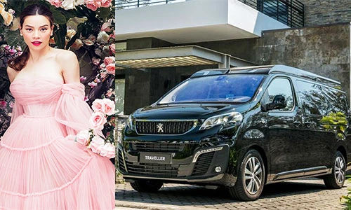 Hồ Ngọc Hà tậu MPV hạng sang Peugeot Traveller tiền tỷ