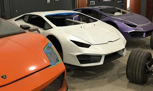 Sản xuất siêu xe Lamborghini và Ferrari rởm, giá siêu rẻ