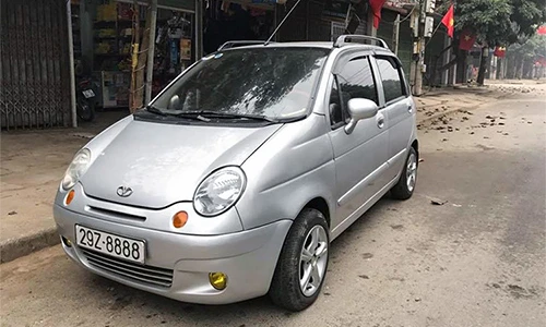 Ôtô siêu rẻ Daewoo Matiz biển "tứ quý 8" hơn 100 triệu đồng