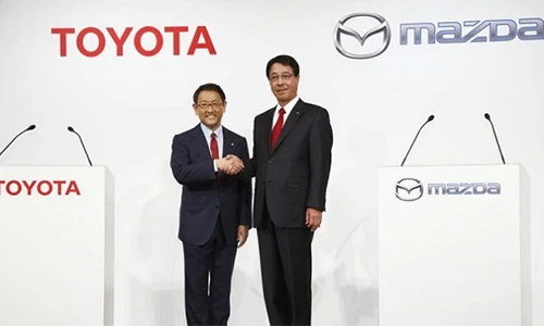 Mazda và Toyota bắt tay lập liên doanh sản xuất ôtô