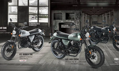 Dàn xe môtô giá rẻ GPX Thái Lan đổ bộ thị trường Việt