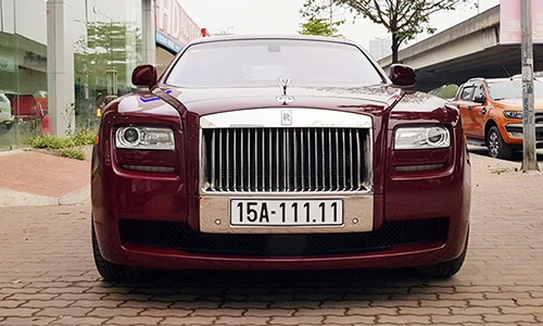 Rolls-Royce Ghost biển "ngũ quý 1" chỉ hơn 11 tỷ tại Hà Nội 