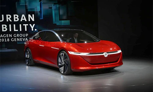 Volkswagen trình làng siêu sedan ID Vizzion tự lái 