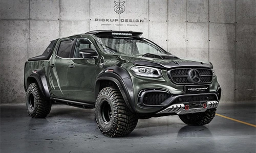 Bán tải hạng sang Mercedes X-Class độ Carlex siêu chất 