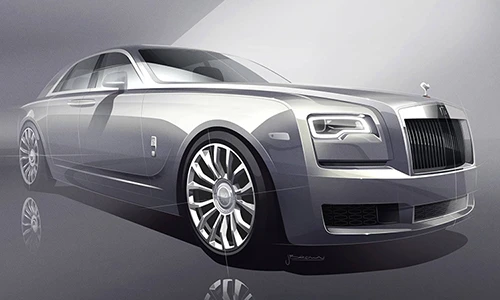 Rolls-Royce "nhá hàng" siêu sang Ghost bản kỷ niệm 101 năm