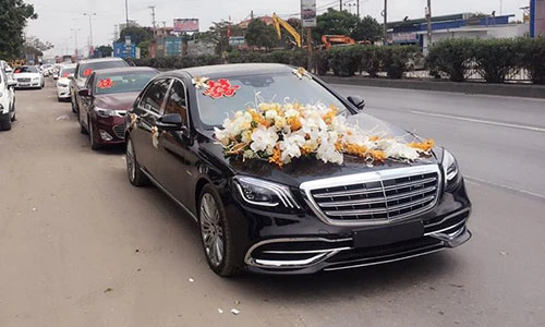 Đại gia Hải Phòng cưỡi Mercedes-Maybach S450 tiền tỷ đi hỏi vợ