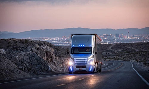 Siêu xe tải tự hành “siêu khủng” Freightliner Inspiration
