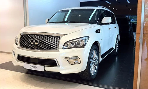Chi tiết SUV Infiniti QX80 giá 4,499 tỷ đồng tại Việt Nam 