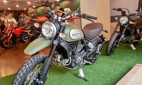 Bộ 3 Ducati Scrambler mới về Việt Nam giá 363 triệu đồng
