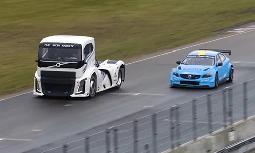 Volvo S60 TC1 thách đấu siêu đầu kéo The Iron Knight