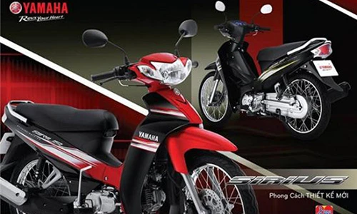 Yamaha Việt Nam ra mắt Sirius 2017 giá từ 18 triệu