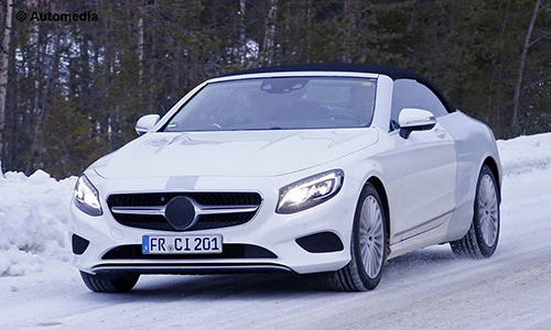 Ảnh nóng xế siêu sang nhà Mercedes