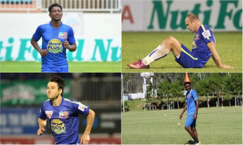 HAGL và cái dớp với những ngoại binh đến thi đấu