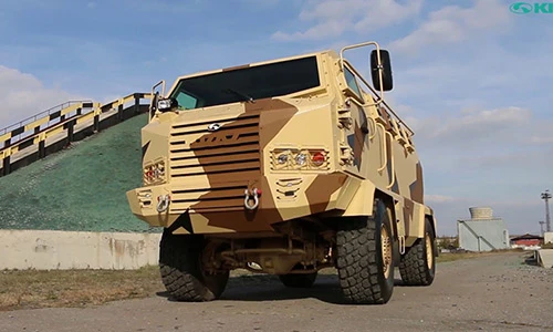Cận cảnh “xế hộp” chống mìn chuyên dụng krAZ-HULK
