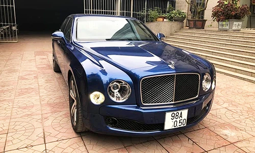 Soi Bentley Mulsanne Speed hơn 16 tỷ tại Bắc Giang