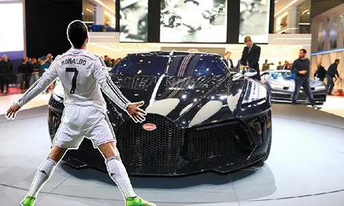 Ronaldo không mua siêu xe Bugatti đắt giá nhất thế giới