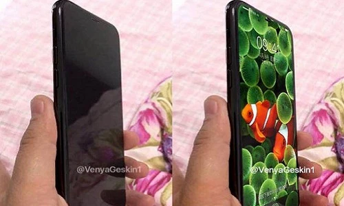 Ảnh nóng iPhone 8 với máy quét vân tay ở mặt trước
