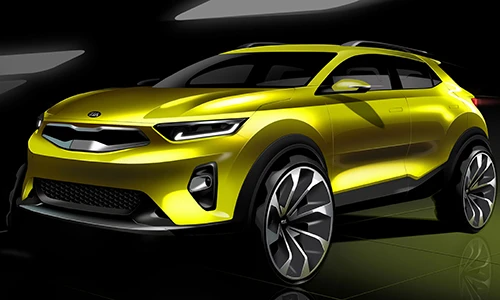 Kia "nhá hàng" crossover Stonic 2018 hoàn toàn mới