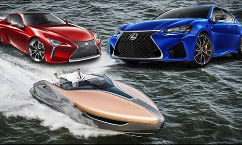 Lexus tiếp tục “khoe hàng” siêu du thuyền Sport Yacht