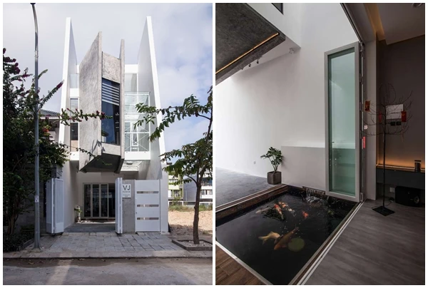 Sử dụng đường vát xéo độc lạ, nhà Đà Nẵng lên báo Mỹ