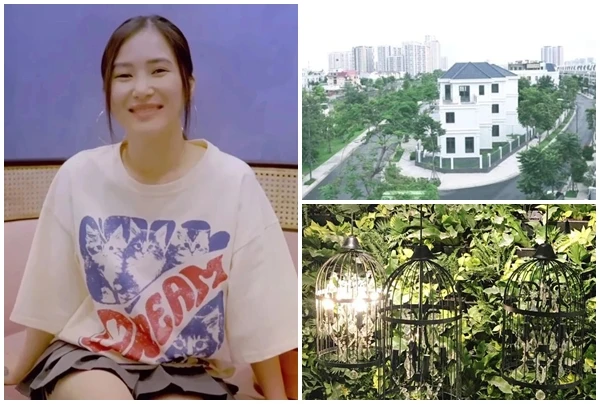 Cận cảnh biệt thự 20 tỷ Hương Tràm tặng bố mẹ 