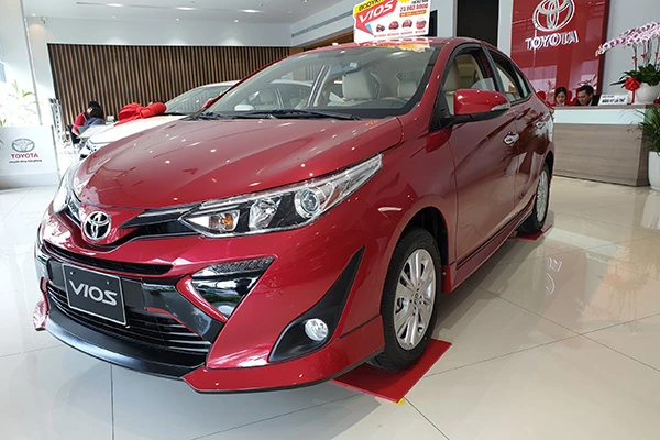 Giảm xuống 445 triệu, Toyota Vios đang "thách thức" các đối thủ