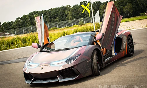 “Siêu bò” Lamborghini Aventador phiên bản Iron Man cực độc