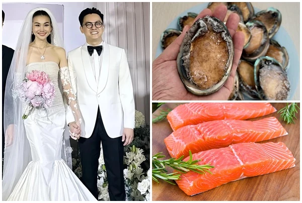 Bóc giá thực đơn “5 sao” trong đám cưới của Thanh Hằng 