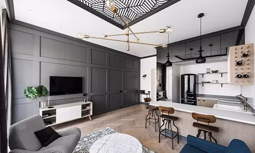 Ngỡ ngàng căn hộ hiện đại cải tạo từ nhà cổ 100 năm tuổi