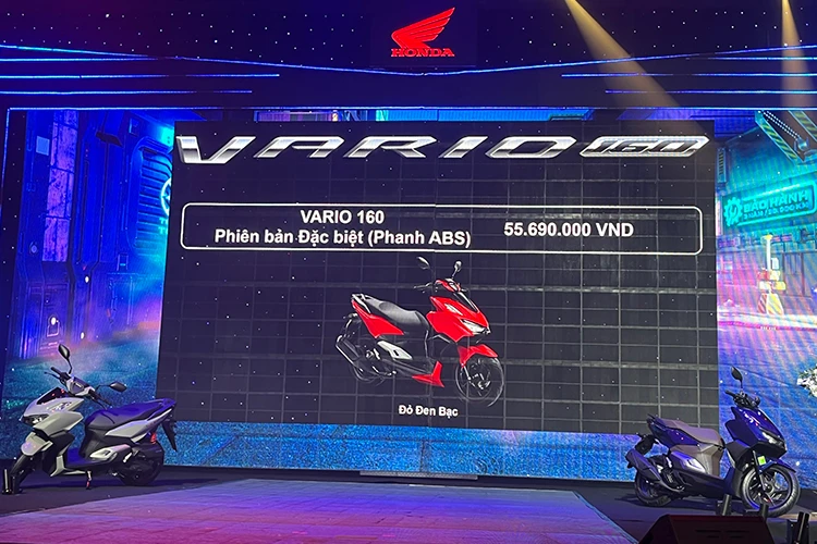 Cận cảnh Honda Vario 160 lắp ráp Việt Nam, cao nhất hơn 56 triệu đồng
