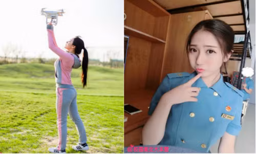 Nữ sinh trường hàng không mê máy bay không người lái