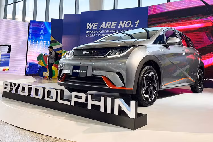 Tận thấy BYD Dolphin - CUV điện từ khoảng hơn 500 triệu tại Việt Nam?