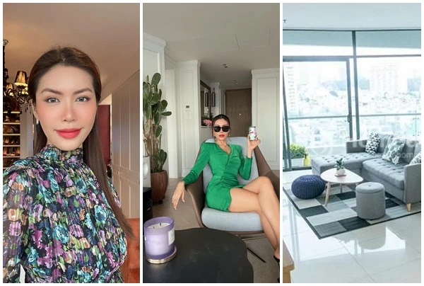 Căn hộ đẹp không góc chết của siêu mẫu Minh Tú vừa công khai bạn trai