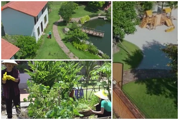 Ảnh "chưa từng hé lộ" trong biệt thự vườn của Trường Giang - Nhã Phương