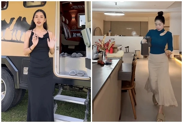 Cận cảnh hai ngôi nhà “đẳng cấp phú bà” của Hằng Du Mục