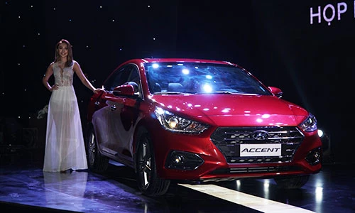 Cận cảnh Hyundai Accent 2018 giá từ 425 triệu tại VN