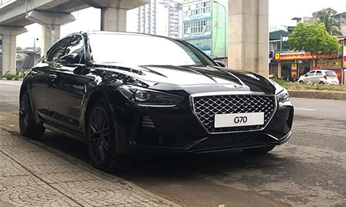 Sedan hạng sang Genesis G70 giá 1,7 tỷ đồng tại Việt Nam