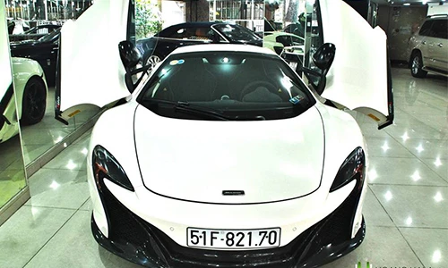 Đại gia Đặng Lê Nguyên Vũ bán siêu xe McLaren 16 tỷ đồng