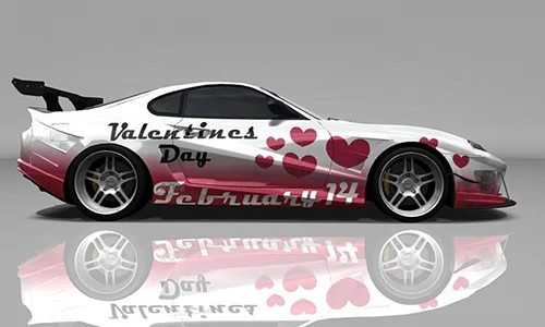 Ấn tượng với những chiếc xe ôtô cho ngày Valentine 14/2