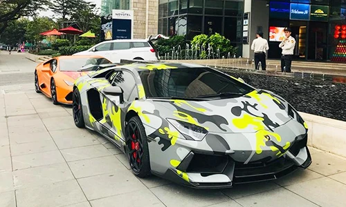 Lamborghini Aventador hơn 20 tỷ "độ khủng" về Đà Nẵng ăn Tết