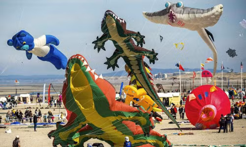 Rực rỡ sắc màu lễ hội diều quốc tế 2016