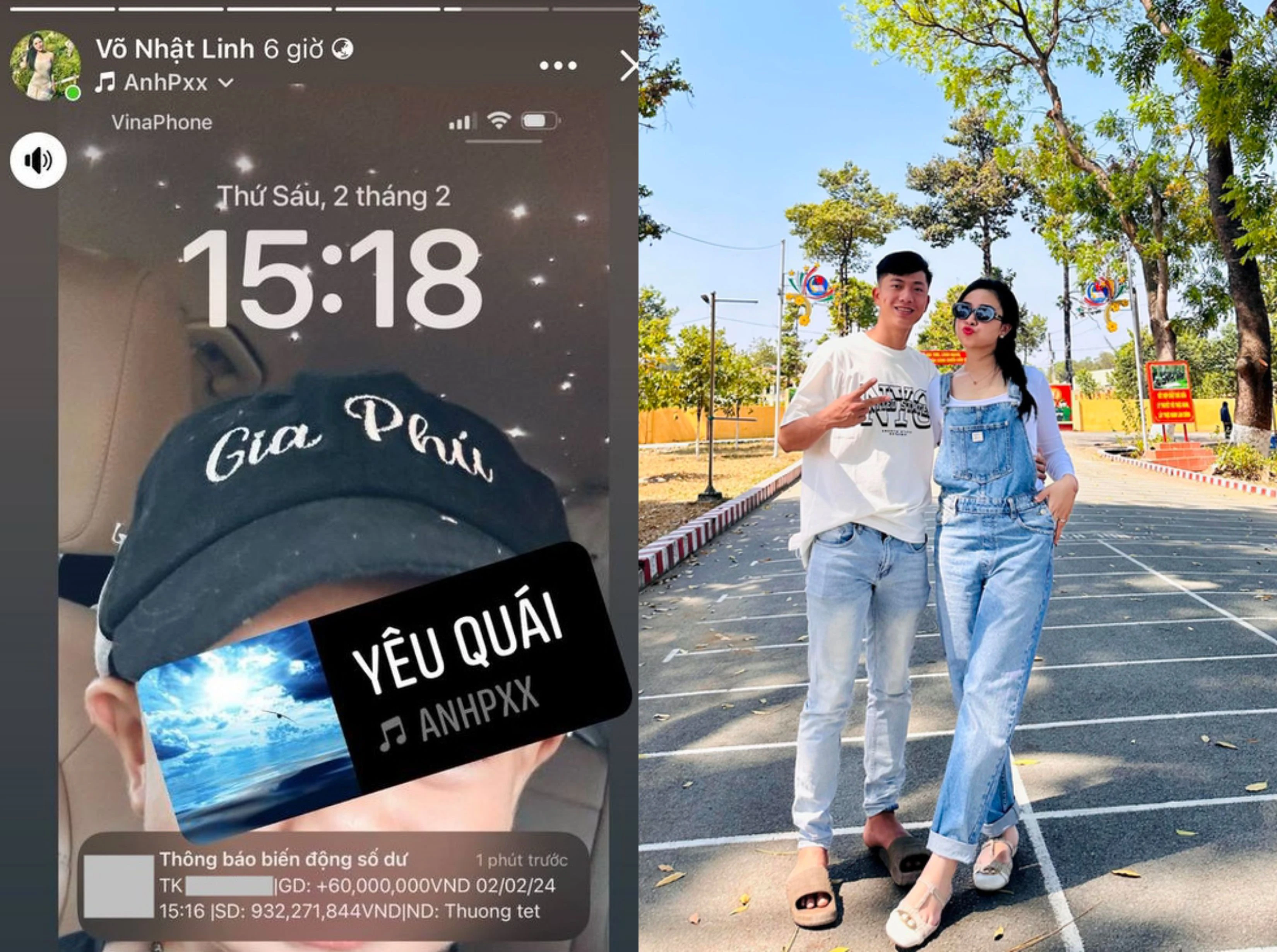 "Cô giáo mầm non" Võ Nhật Linh khoe được chồng thưởng Tết số khủng