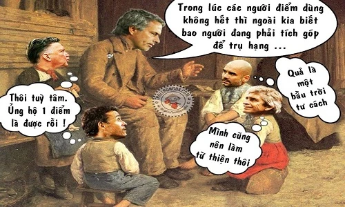 Ảnh chế bóng đá: Bài giảng thuyết của "người đặc biệt"