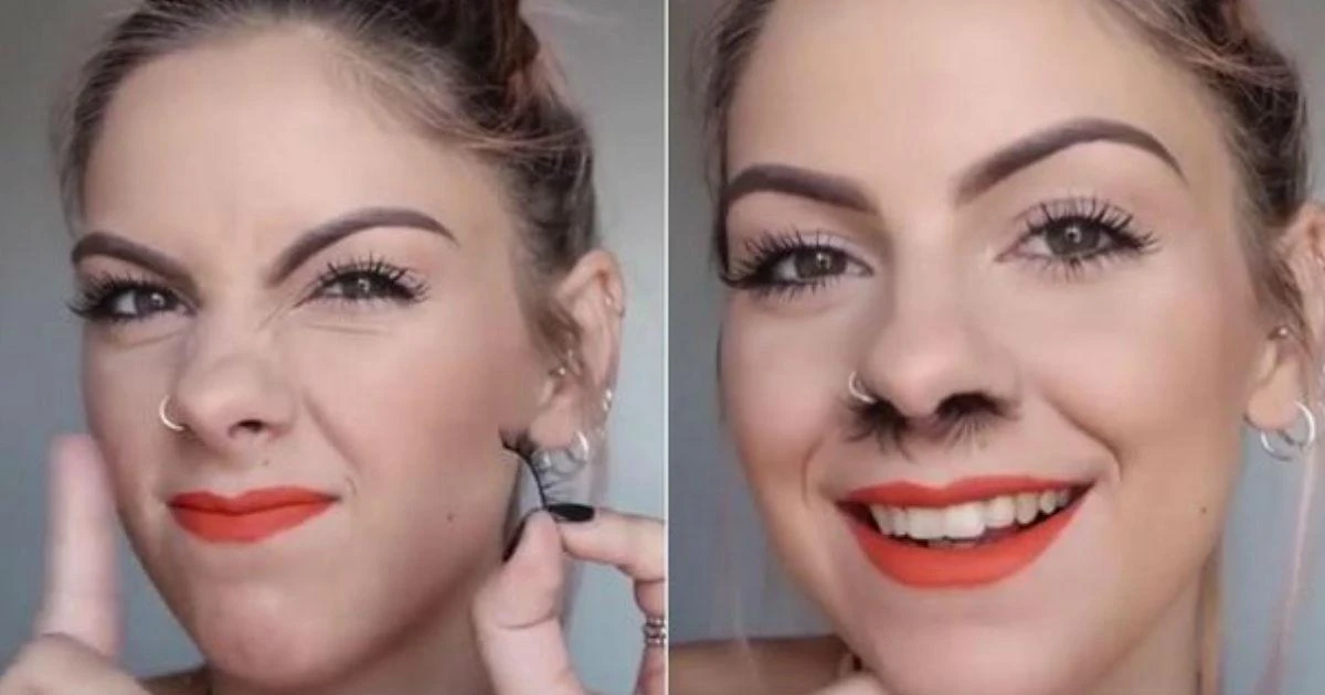 "Khiếp đảm" trào lưu nối lông mũi dài ngoằng đang khuấy đảo CĐM