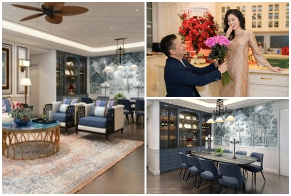 Ngôi nhà phong cách Đông Dương của Shark Hưng và vợ Á hậu
