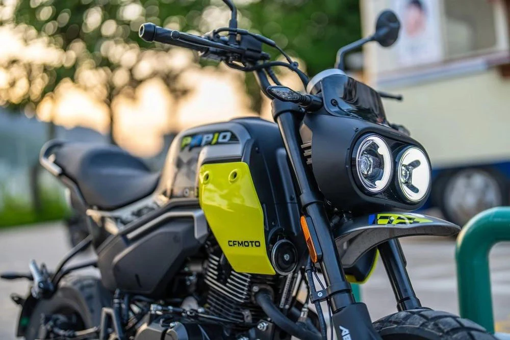 "Soi" xe côn CFMoto Papio 125 XO2 độc lạ giá 78 triệu tại Việt Nam